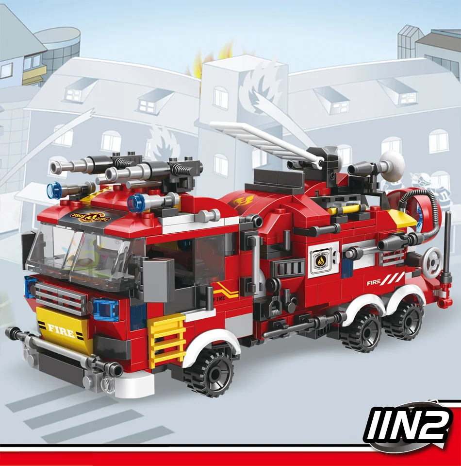 Lego Technic Camion de pompiers