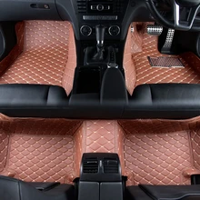 Правый руль автомобиля коврики для Suzuki Vitara Alivio ciaz Swift Null всплеск водонепроницаемый кожаный нескользящий коврик