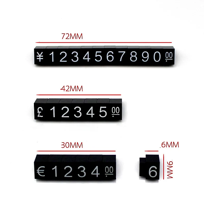 Рисунок 2 - Большая комбинированная ценовая бирка за доллар и евро