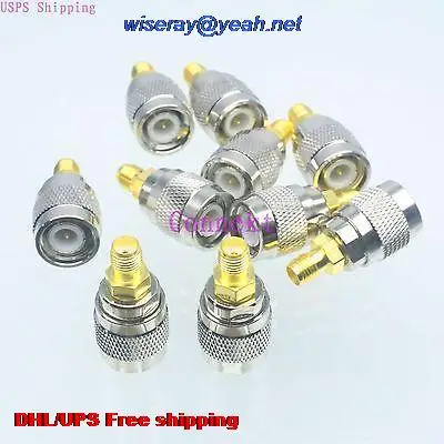 DHL/EMS 200 шт. адаптер штекер TNC штекер SMA Прямой разъем типа "Джек" RF COAXIAL-A3