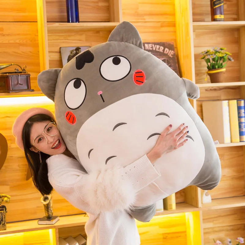 

New Style Creative Software Pillow Toy Hot Selling Totoro Plush Doll And Soft Seat Cushion Backrest Birthday Gift