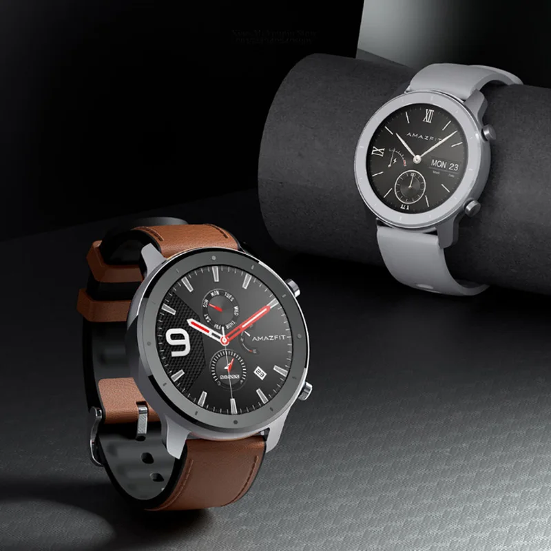 Модный ремешок для Xiaomi Mijia Amazfit GTR 47 мм Smartwatch Стильный Простой в использовании текстурный и PU ремешок для повседневного использования