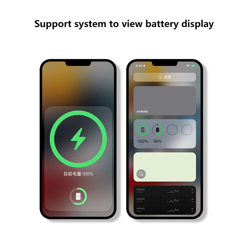 1:1 оригинальный портативный магнитный беспроводной для iPhone Задняя