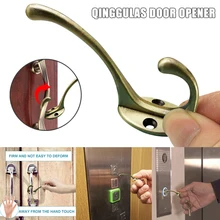 Ouvre-porte portable sans Contact Mini auto-nettoyant outil de fermeture presse réutilisable ascenseur bâton à main QJS Shop(China)