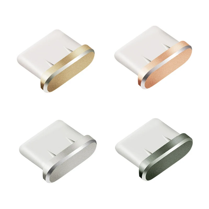 Металлическая заглушка от пыли USB C штекер типа 3 5 для Samsung S20 S10Plus Xiaomi 8 7 K20 Pro разъем
