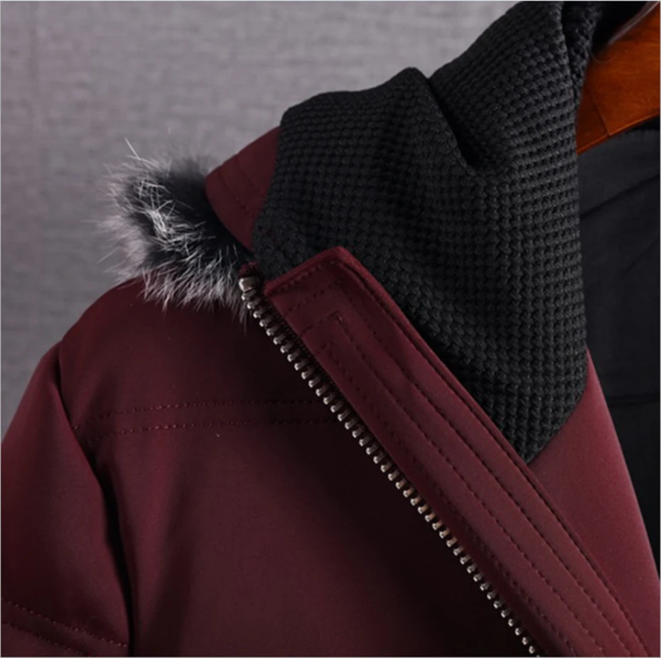 D4D002 мужская белая пуховая куртка зимняя куртка techwear пальто с меховой отделкой капюшона Повседневная Уличная зимняя мужской пуховик