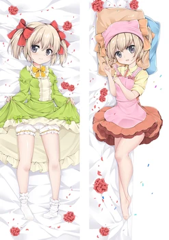 

Anime uchi no musume no tame naraba ore wa moshikashitara maou mo taoseru kamo shirenai pillowcase Cover Latina Body Pillow Case