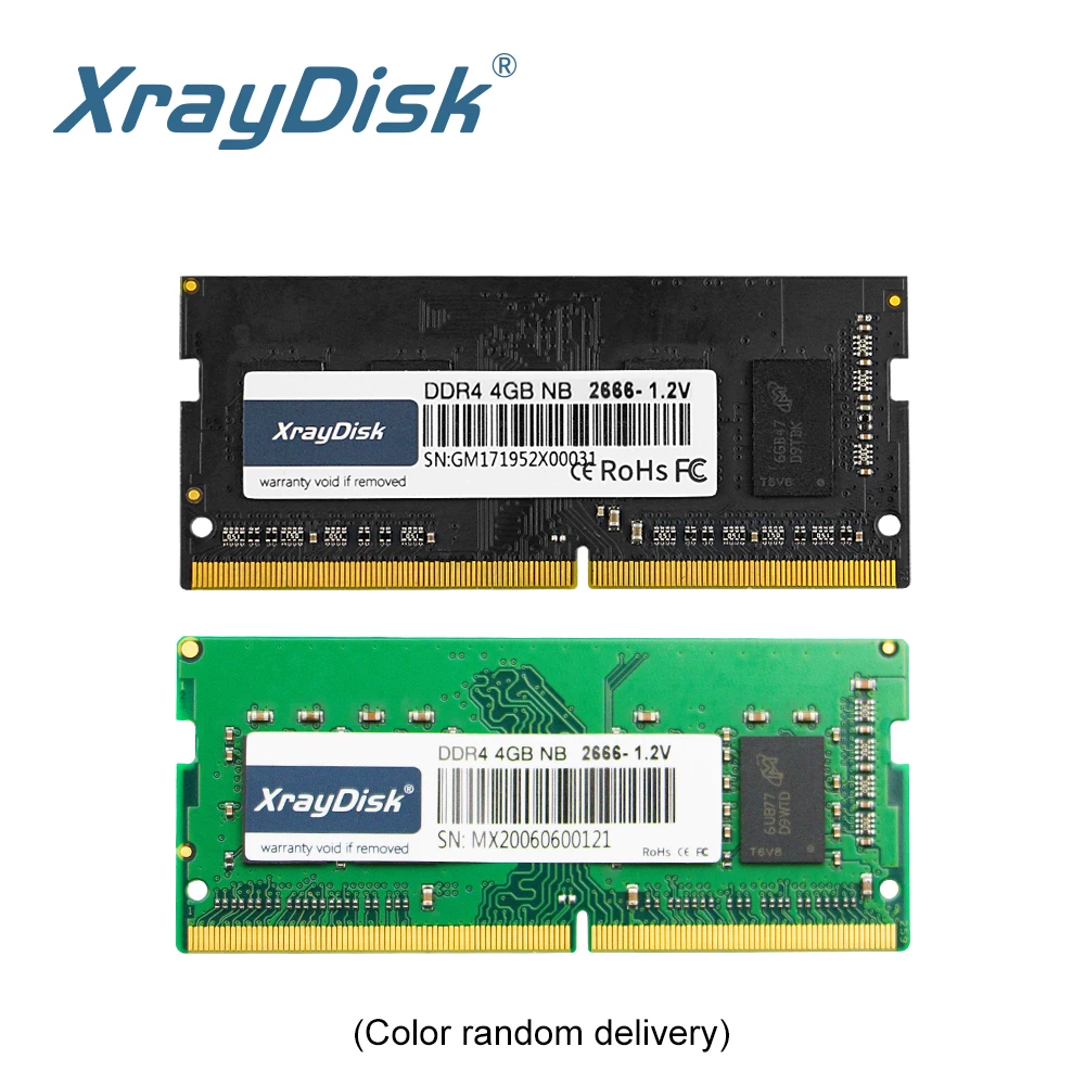 Computador Portátil do Elevado Desempenho do Caderno de Sodimm da Memória de Xraydisk Ram Ddr4 8gb 4gb 16gb 2666mhz 1.2v - Imagem 5