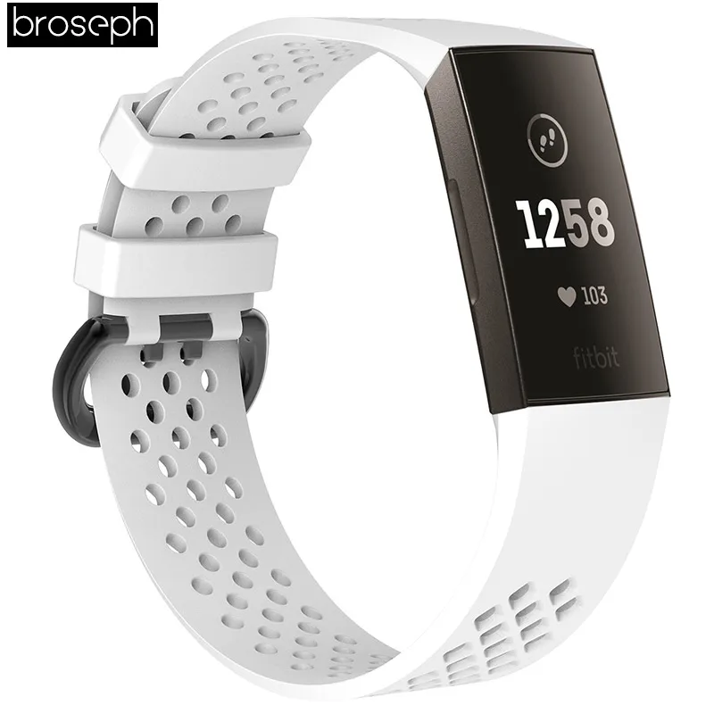 Силиконовый ремешок для Fitbit Charge 3 band ремешок для часов браслет для Fitbit Charge 3 сменный Браслет умные часы аксессуары