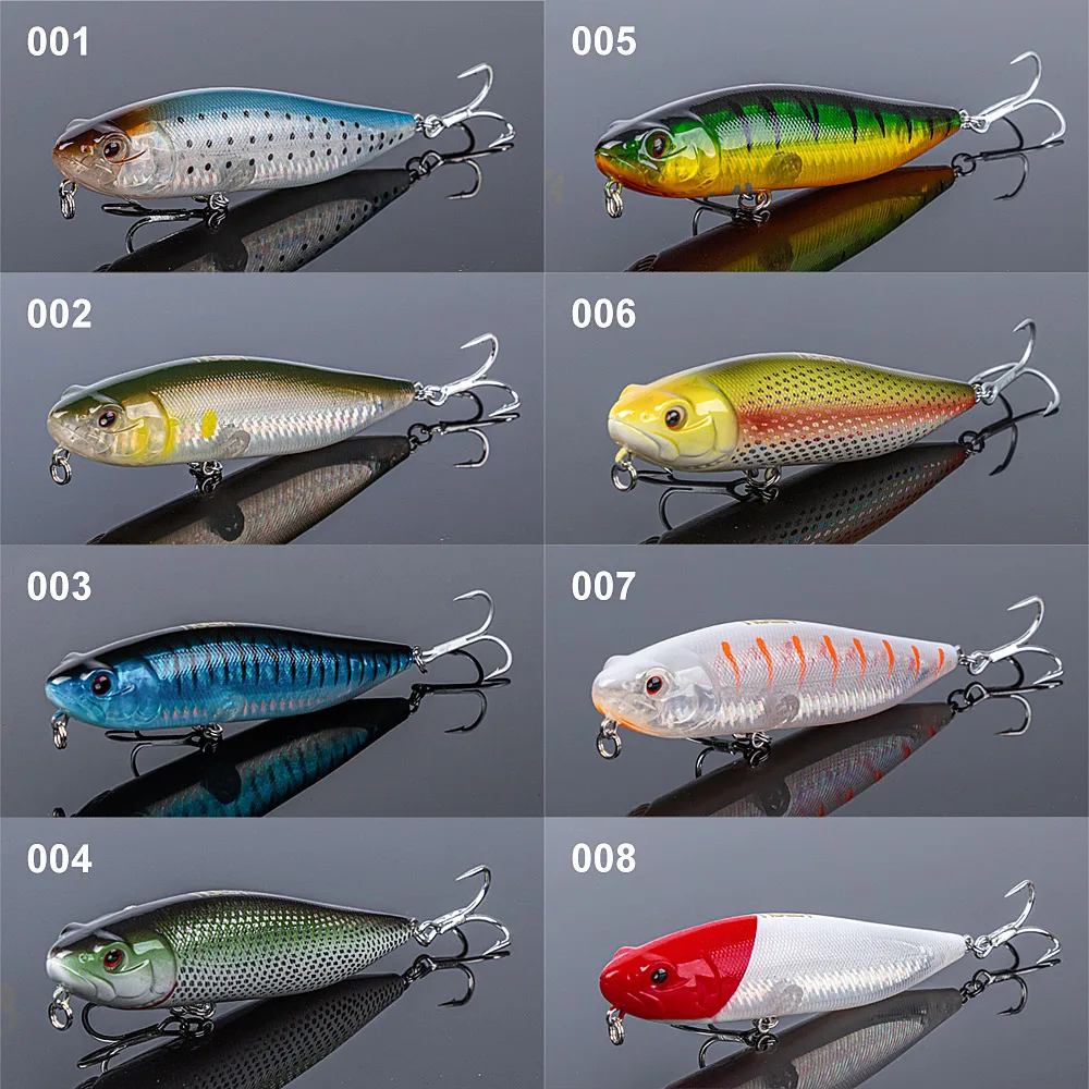 NOEBY 115mm 25.5g Pencil Topwater Fishing Lure Wobbler Bass Lures