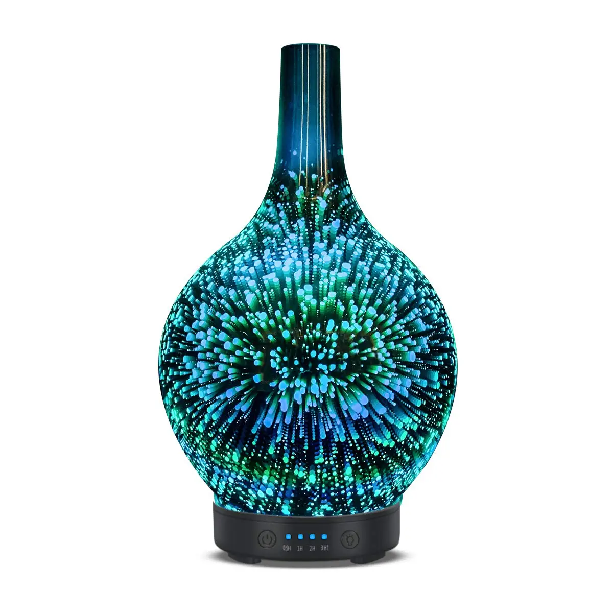 

Humidifier Aromatherapy Essential Oil Diffuser Aroma Diffuser Quiet Time Setting 7 Colors LED Lights Changing Home Office 120 ml