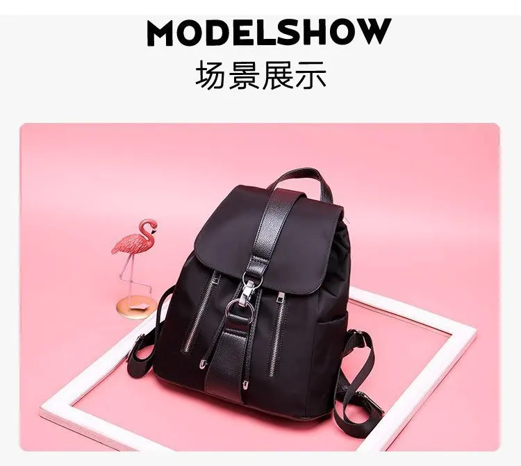 New Style Nylon Anti-Theft Backpack Fashion Multi-functional Schoolbag Travel Outdoor Sports Backpack