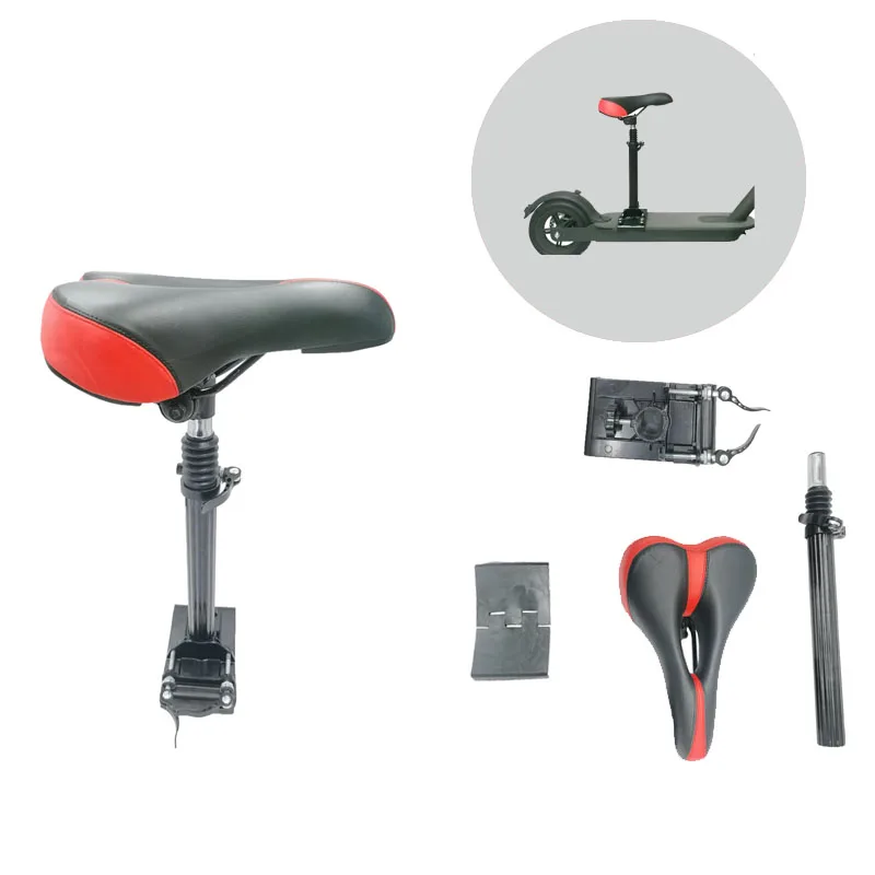 Wholesale Scooter Red Soft Saddle Seat For Xiaomi M365 Adjustable With Shock Absorbing Install | Спорт и развлечения