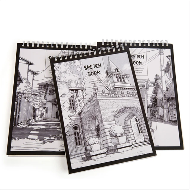 Drawing Book Diary Office Drawing  Small Sketchbooks Drawing - Sketchbook  Diary - Aliexpress