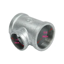 

2.5*1.2*2.5/2*1.2*2/1.5*1.2*1.5/1.2*1.2*1.2inch T connector used between air ring blower/vacuum pump and relief valve