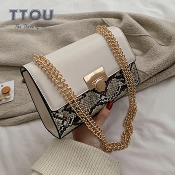 

Famous Designer Women Shoulder Bags High Designer Snake Pattern Ladies Travel Crossbody Bags Pu Leather Female Messenger Bags