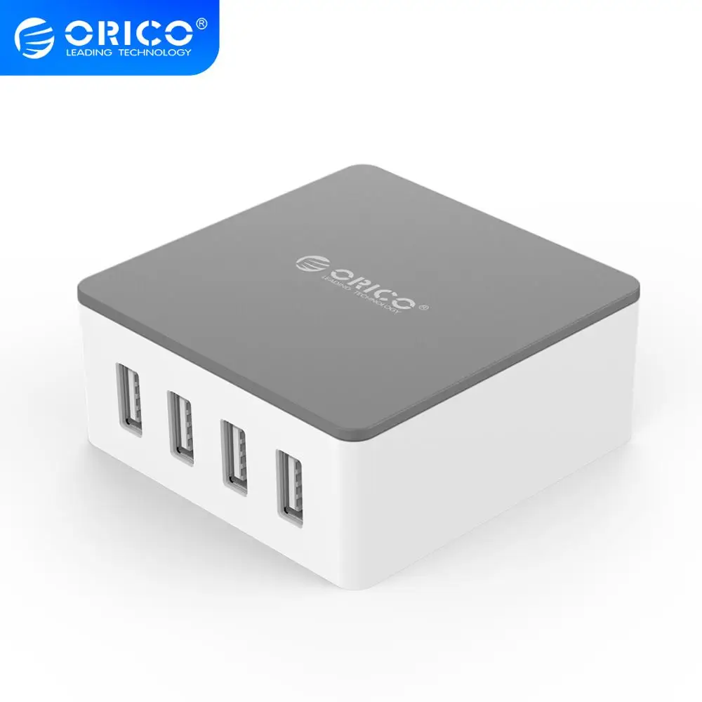 Зарядное устройство ORICO 4 порта USB универсальное настольное зарядное для samsung Xiaomi
