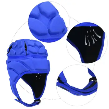 

Professional Men Women Football Soccer Goalkeeper Helmet Sports Rugby Cap Safe