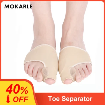 

1Pair/2Pcs Toe Separator Hallux Valgus Splint Pedicure Tool Bunion Corrector Feet Care Bone Thumb Straightener Pedicure Orthosis