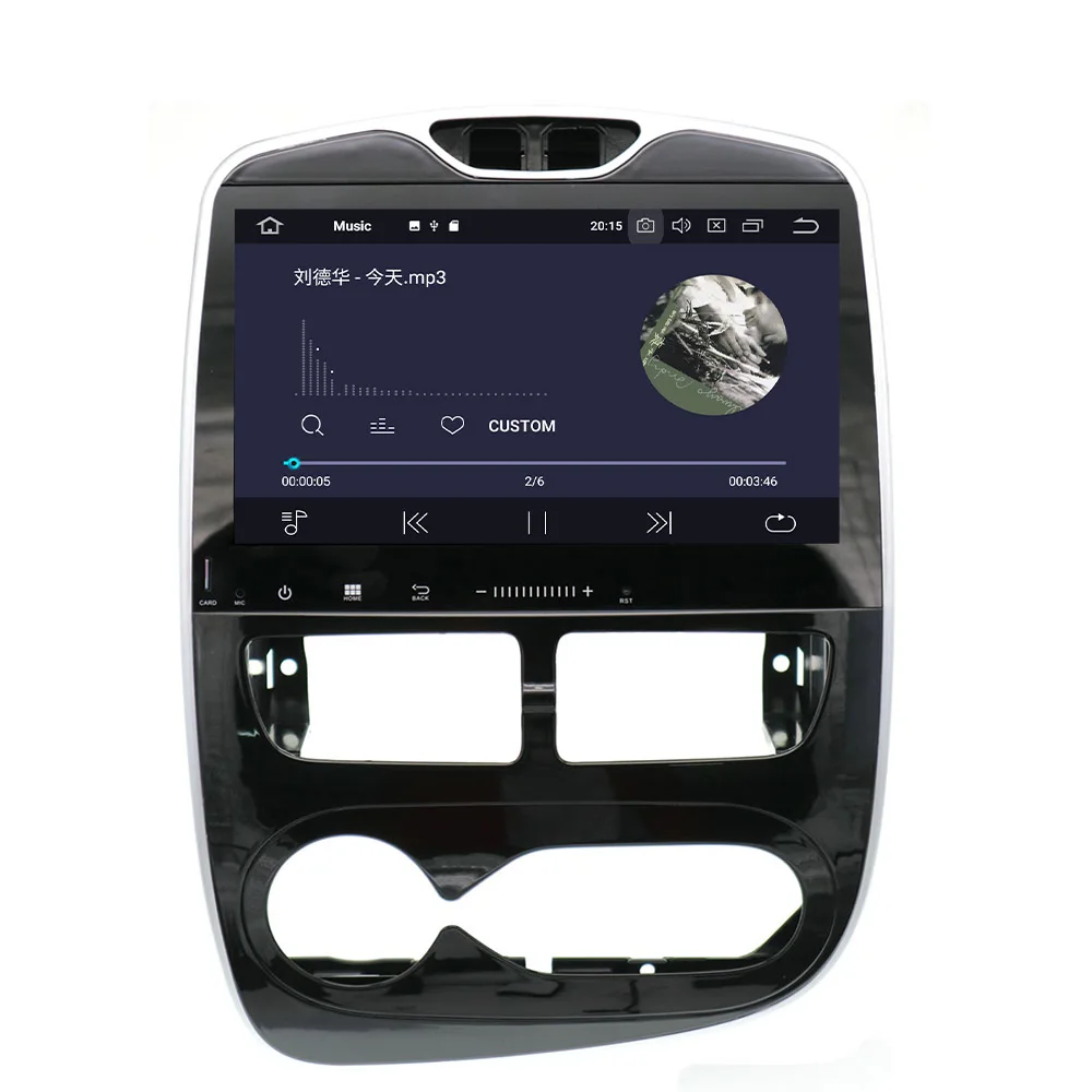 Android 10 с ips DSP экраном для Renault Clio 2013- автомобильный радиоприемник с навигацией GPS мультимедиа головное устройство плеер без DVD