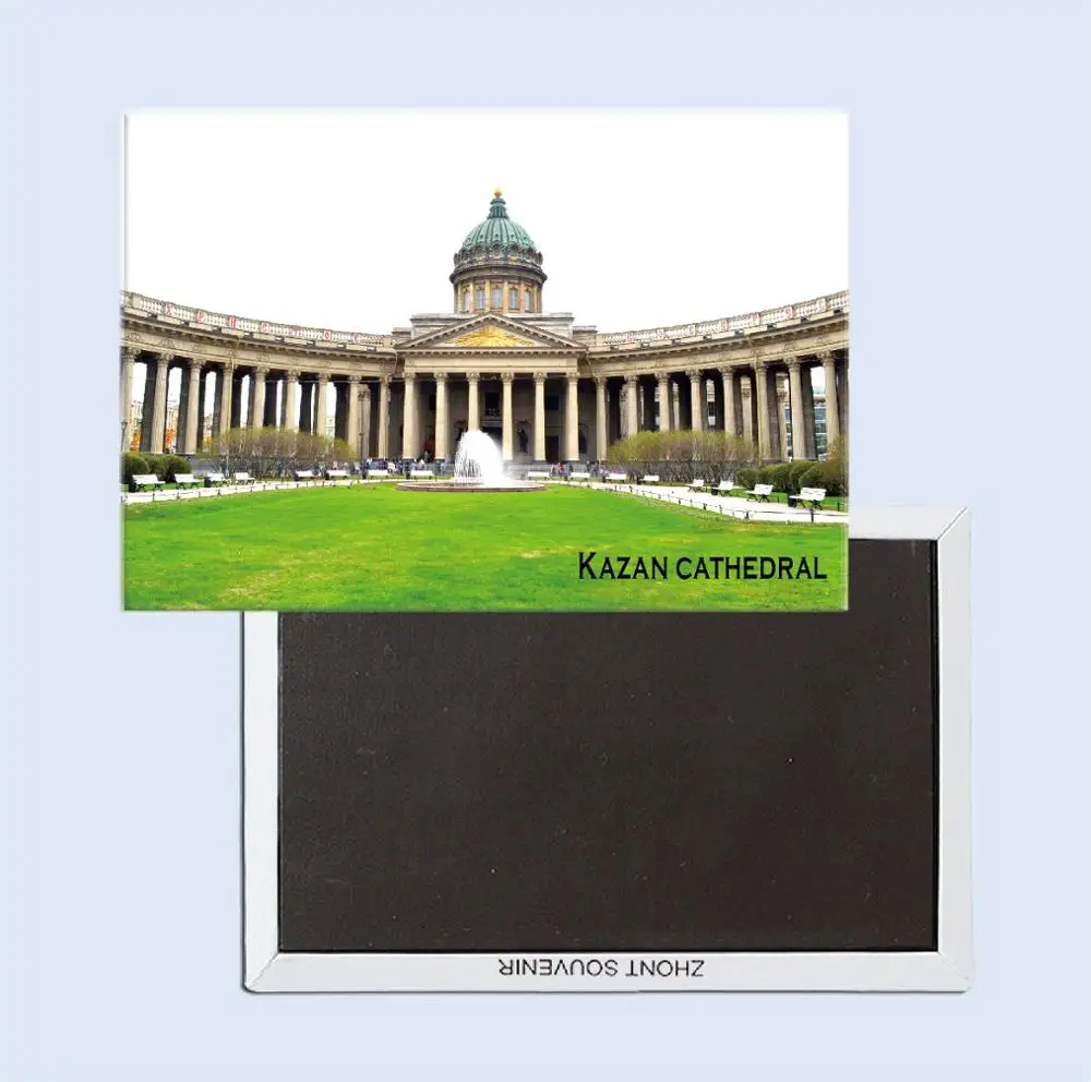 Kazan Cathedral, Россия туристический сувенир магнитный холодильник магнит украшение дома персонализированный подарок