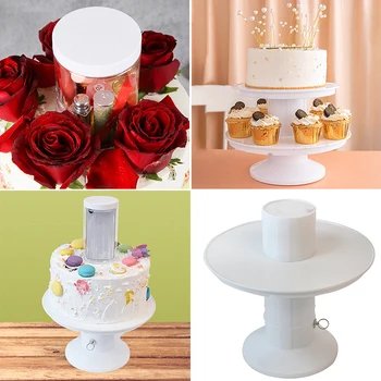 

For Wedding Cake Stand Kids' Birthday Porcelain White Surprise Holder Stand