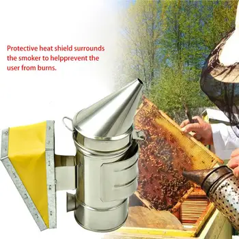 

Beekeeping Tools Stainless Steel Smoke Spray Mini-Sharp Nozzle Smoke Sprayer Transmitter Kit Beekeeping Equipment Tool Effective