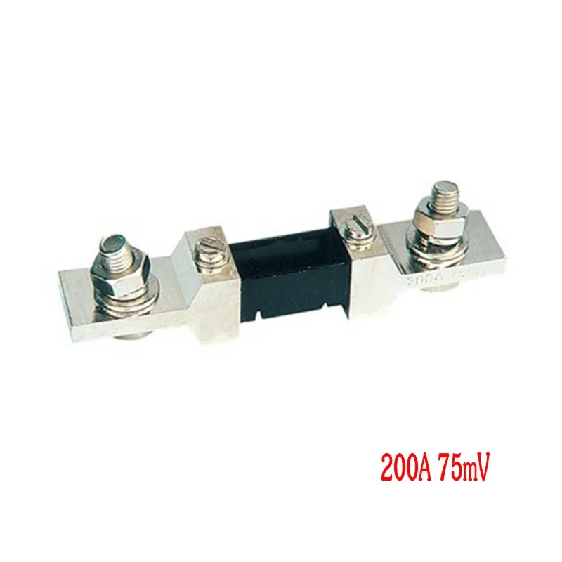 YB5135D Три полу-lcd DC Цифровой амперметр DC 50/100/200/500A+ 75mV шунт