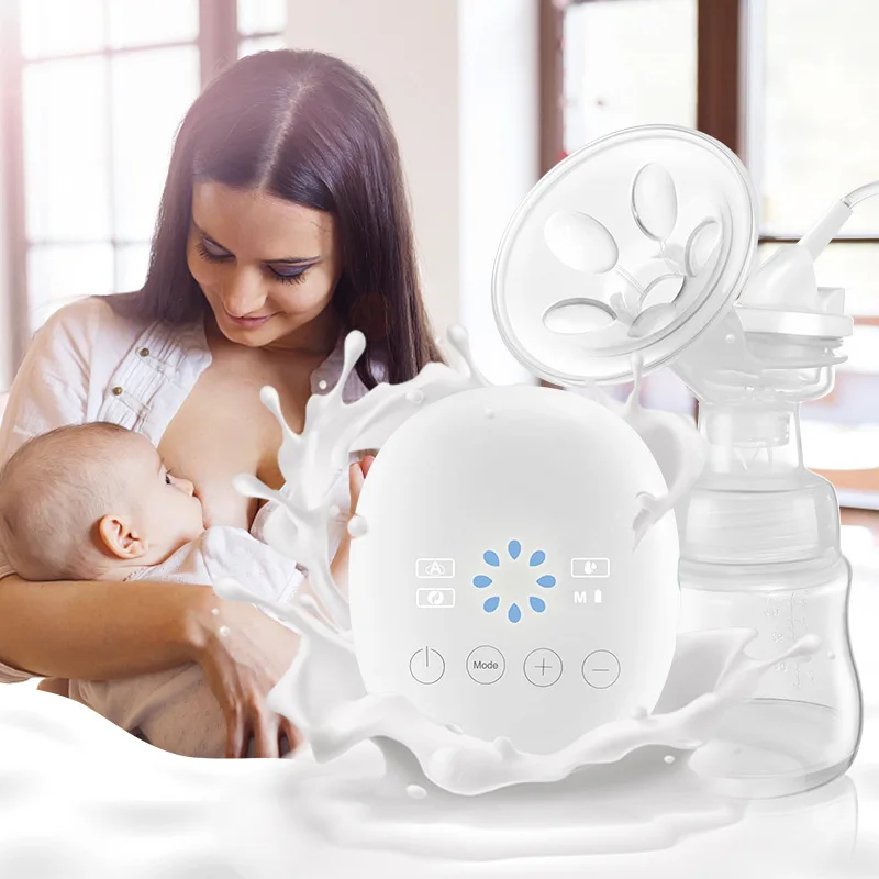 

International Universal Version Electric Breast Pump Mute Large Suction Automatic Pumping 8 for Touch Screen Digital Display