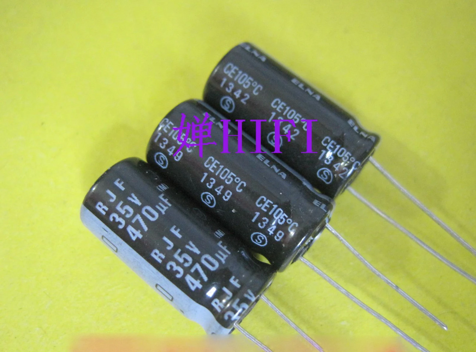 ELNA エルナ　電解コンデンサー　16V／35V／63V まとめ売り ELNAオーディオ最上位小型品R2A[PURECAP]16V/47μF/電解コン10個