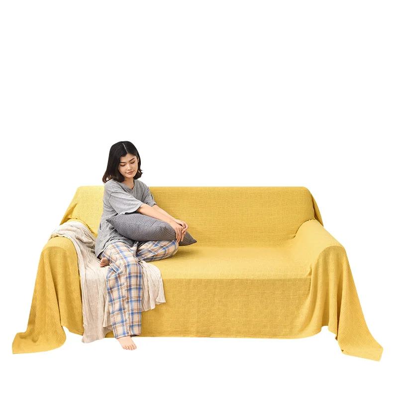 Details about   Cotton Throw Knitted Blanket Ruffle Sofa Bed Naps Office Air Conditioning Shawl 