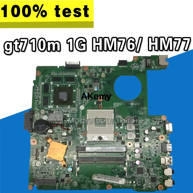V3-471 da0zqsmb8e0 для acer E1-471G EC-471 V3-471G E1-431G v3-431g ноутбук PC материнская плата Тесты ок gt710m 1G HM76
