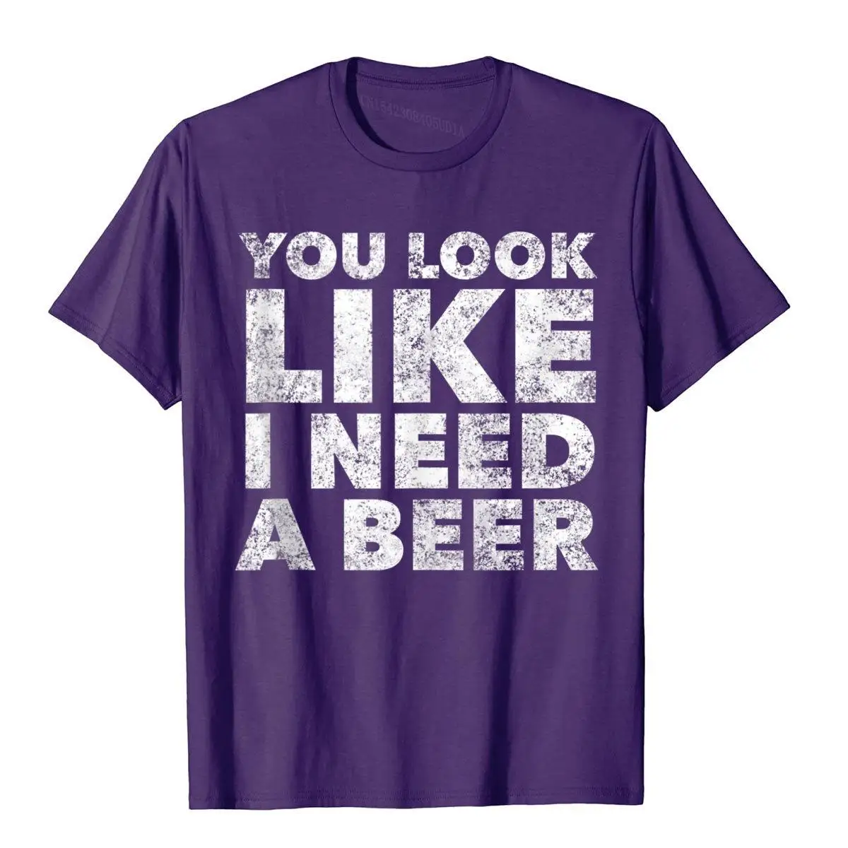 You Look Like I Need A Beer - Funny Drinking Alcohol Drunk Tank Top__B7044purple