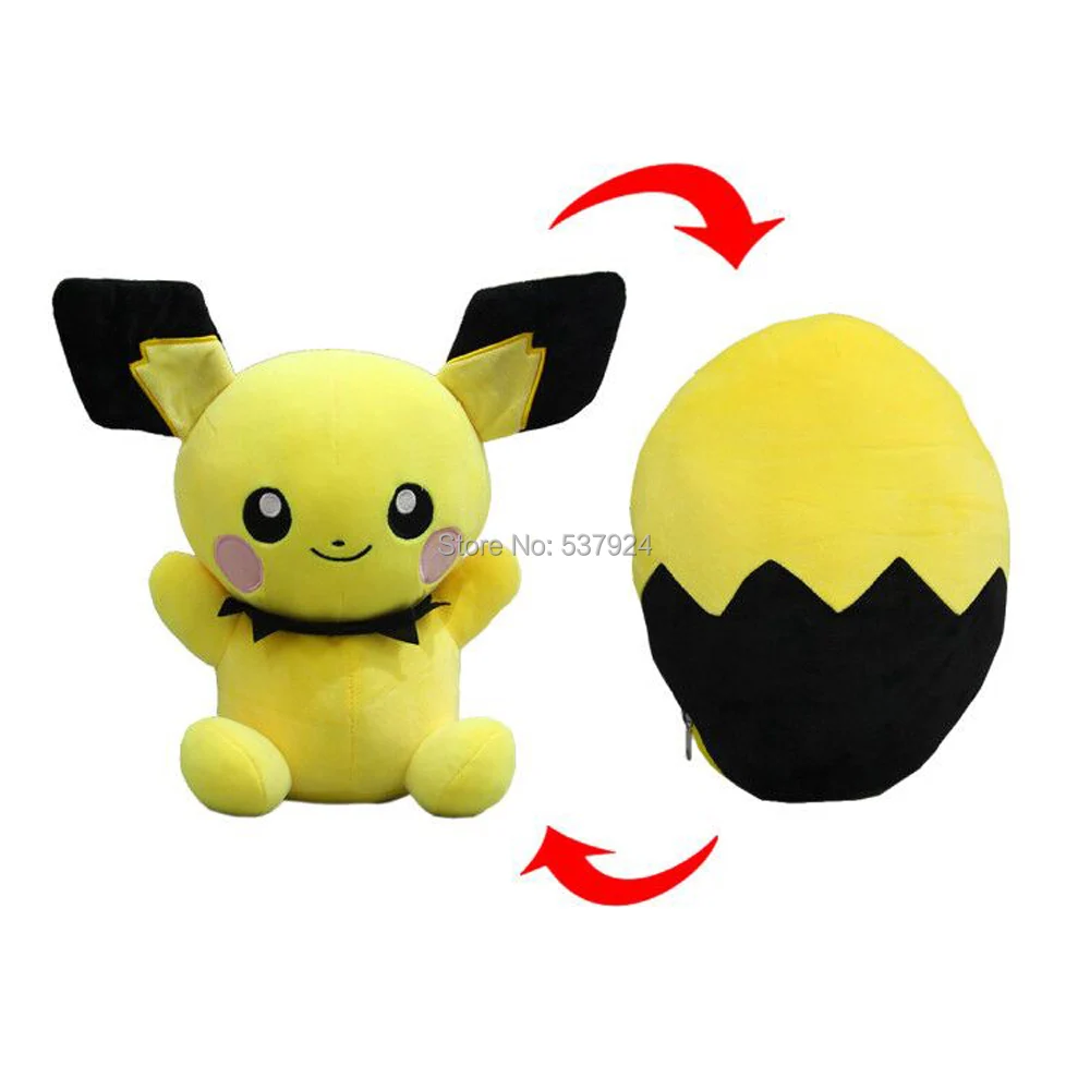 Пикачу Бульбазавр, чармандер, Squirtle Gengar Poliwhirl Snorlax Ditto Inside-Out 8-15," 20-40 см плюшевая подушка кукла подушка