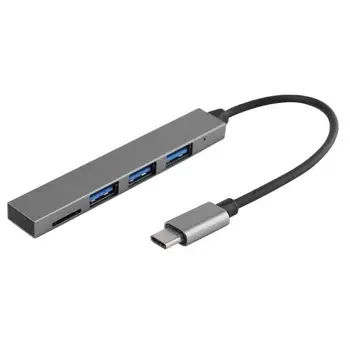 

Type C HUB USB-C to 3 Port USB 2.0+TF Card Slot Splitter Converter OTG Adapter Cable for Macbook Pro iMac PC Laptop Accessories