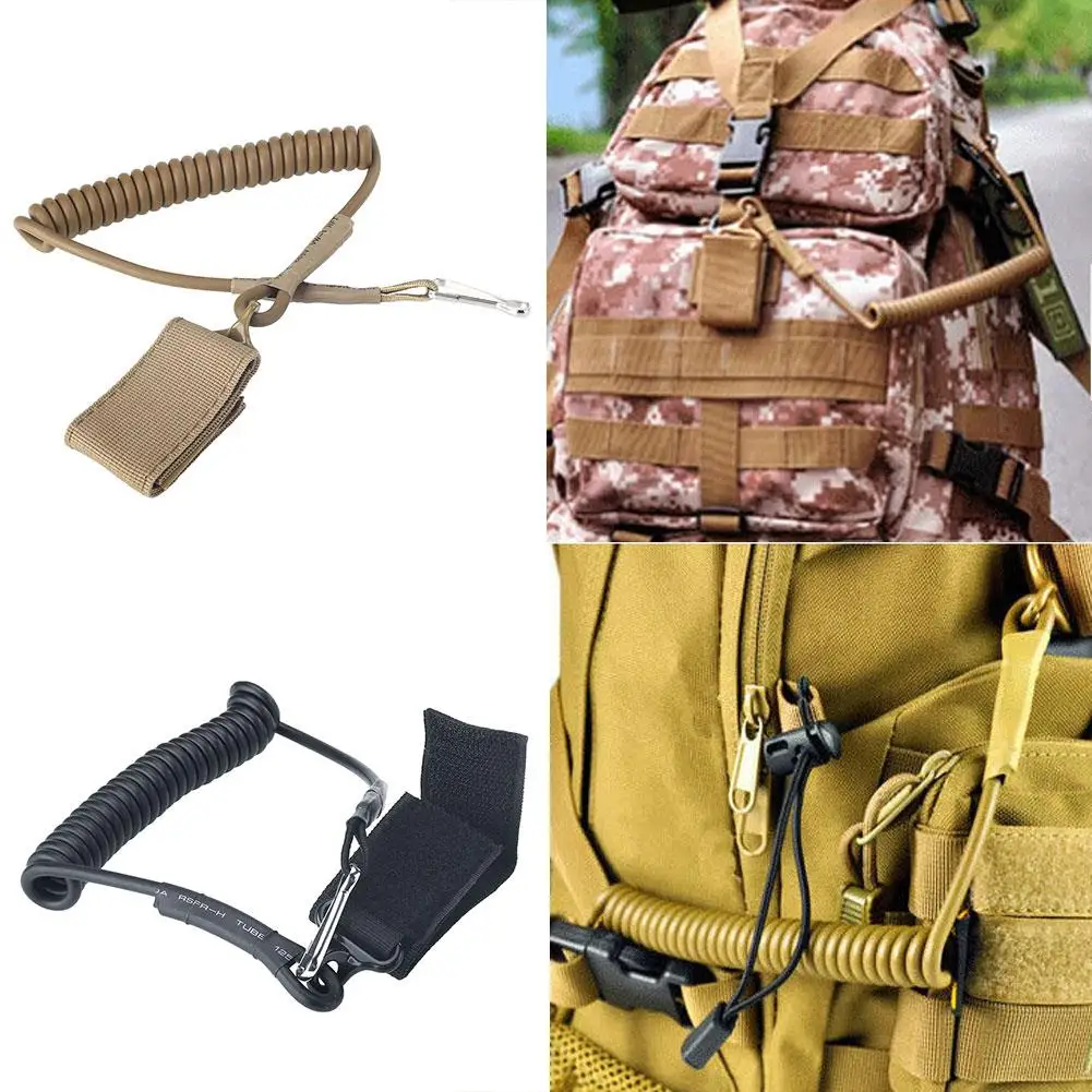 Тактический рюкзак Аксессуары выдвижной гибкий канат для Molle CS