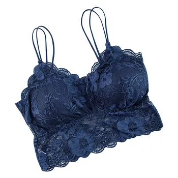 

Summer New Lace Wrapped Chest Beauty Back Girl Underwear Fashion Sexy Sports Bra Camisole Tube Top New