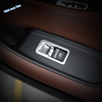 

Lapetus Auto Styling Inner Door Door Handle Holder Window Lift Button Switch Panel Cover Trim Fit For Audi Q7 2016 - 2019 ABS