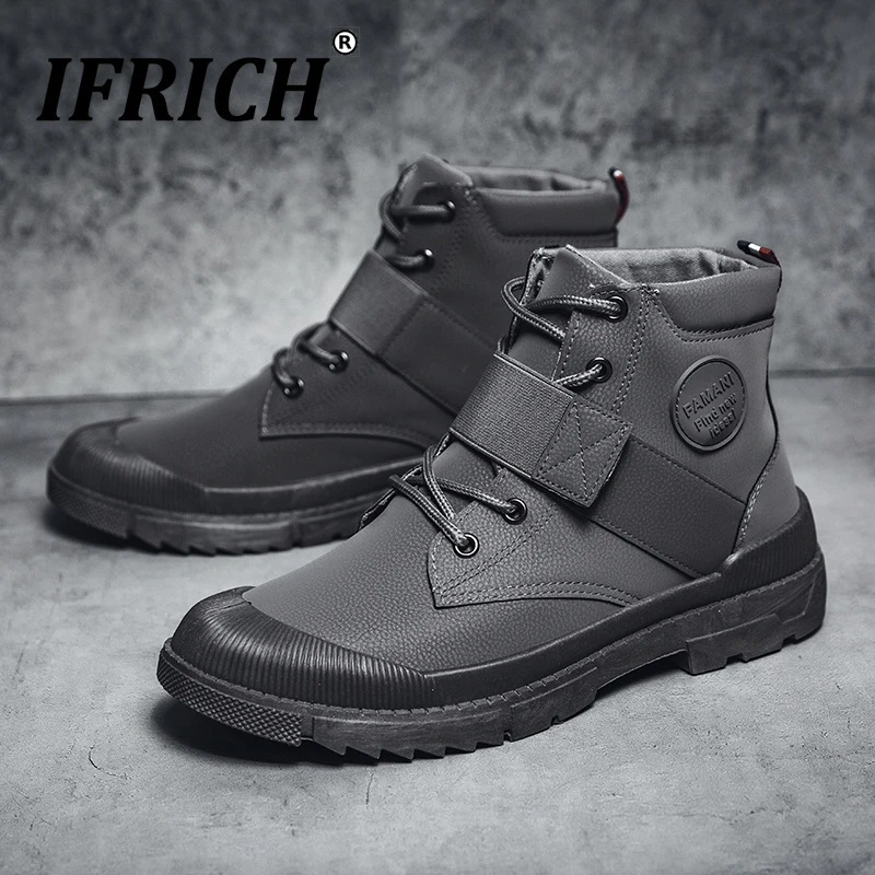 Новый тренд рабочие сапоги для Для мужчин носимых человек открытый Трекинговые