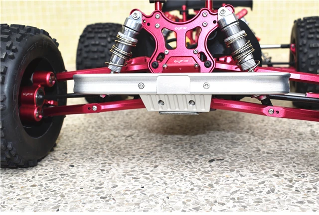 CNC Aluminum Rear Wing Mount For Arrma Kraton/Outcast/Typhon 6S BLX - Red T6 Alloy Upgrade (Replaces AR320347)