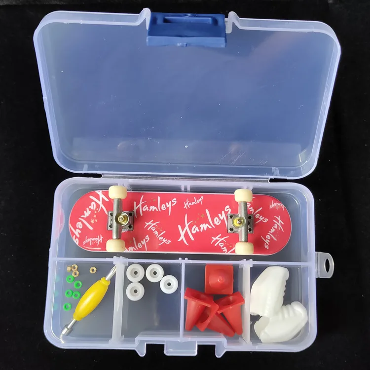 Patineta De Dedos Finger Skate Blister X4 C/herramientas Varios Rojo Patineta De Dedos Finger Skate Blister X4 C/herramientas Varios Rojo