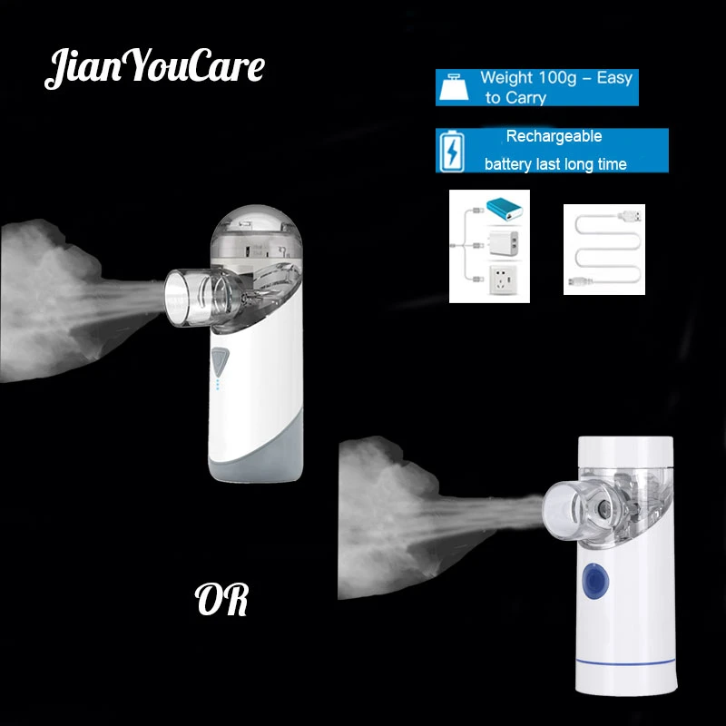 

Health Care Mini Handheld portable Inhale Nebulizer silent Ultrasonic inalador nebulizador Children Adult kids inhaler atomizer