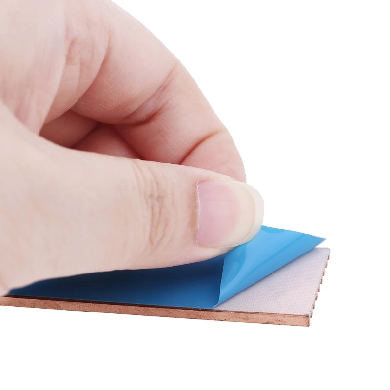 2mm/ 3mm/ 4mm Pure Copper Heatsink Cooler Heat Sink Thermal Conductive Adhesive for M.2 2280 PCI-E NVME SSD ssd heatsink