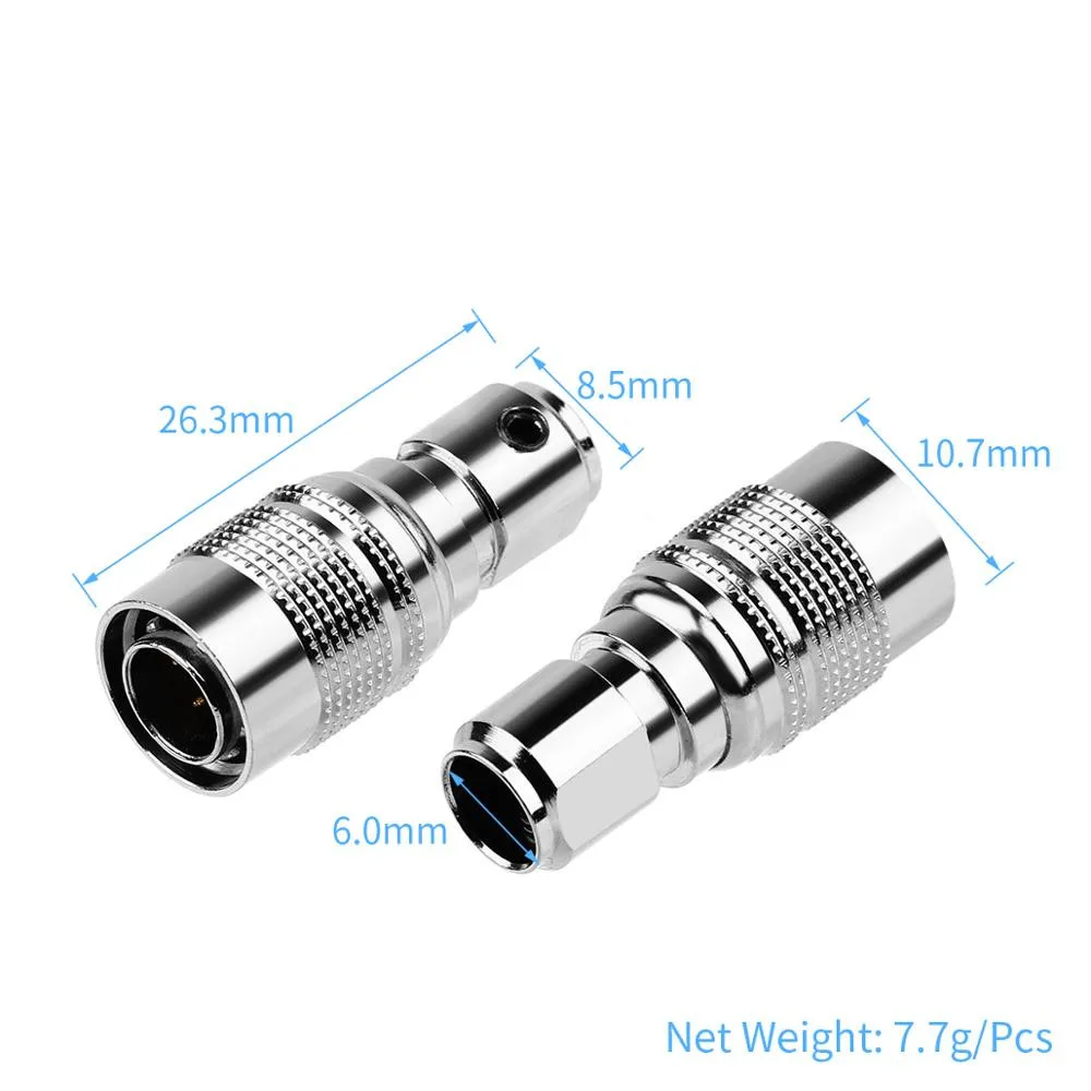HiFi Earphone Adapter For Mr Speaker Ether Alpha Dog Prime 4pin Male Female Plug Audio Connector Upgraded Version Headphone Jack