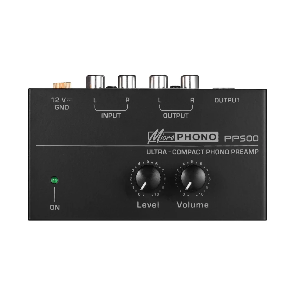 Ультра-компактный Phono Предварительный усилитель с RCA 1/" TRS интерфейсы PP400