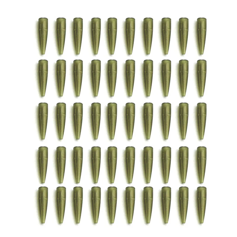 50PCS Karpfen Angeln Zubehör Verbinden Qucik Ändern Schwenk Größe 8 Perlen Haken Links Methode Feeder Angeln Zubehör Tackle – Detail 1