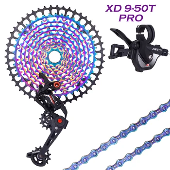 

ZTTO MTB 1*11 Groupset 1x11 Speed Shifter Rear Derailleur Group Set For Mountain Bike 11v 1x11 kit 9-50T 46t 11s Cassette xd HUB