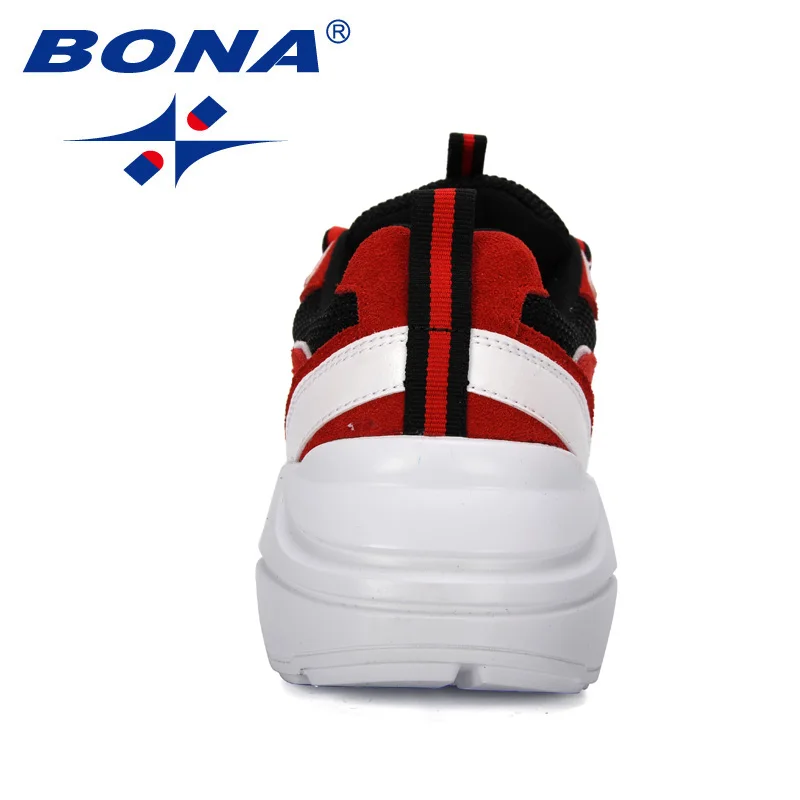 BONA/Новинка года; дизайнерские женские кроссовки; Zapatillas Deportivas Hombre; дышащая повседневная женская обувь; Sapato; обувь для отдыха; Feminimo