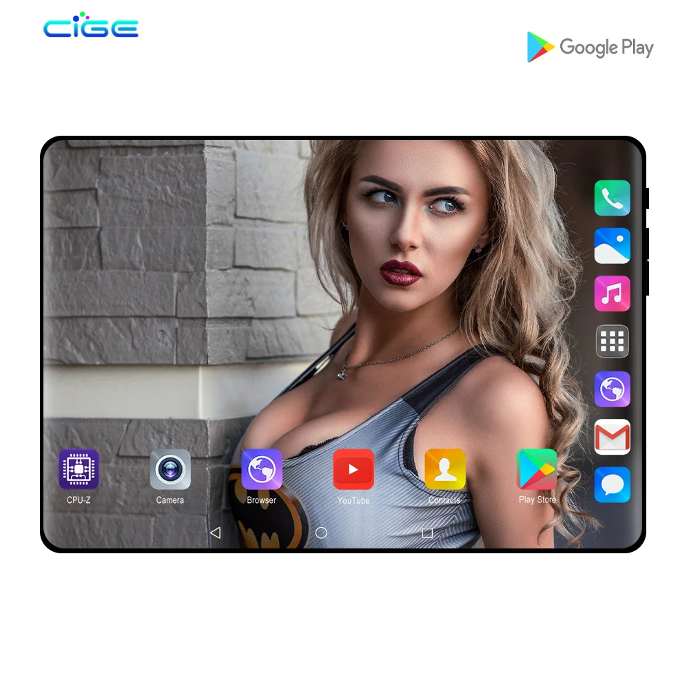 Billige N9 10 Inch Tabletten Android 8.0 4G Lte Dual SIM Karte anruf Octa core 6GB RAM 64GB ROM Google spielen Tablet PC GPS FM 10,1