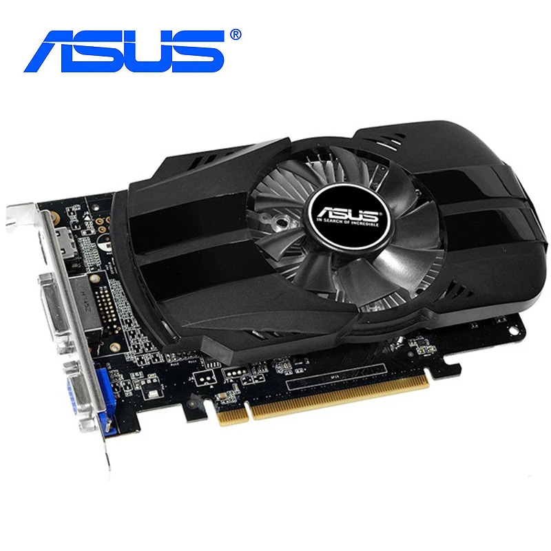 ASUS Graphics Card GTX 750 2GB 128Bit GDDR5 Video Cards for nVIDIA geforce VGA Cards Geforce GTX750 2G GTX750-FML-2GD5 Hdmi Dvi best graphics card for gaming pc